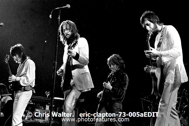 Photo of Eric Clapton for media use , reference; eric-clapton-73-005aEDIT,www.photofeatures.com