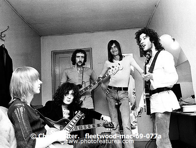 Photo of Fleetwood Mac for media use , reference; fleetwood-mac-69-077a,www.photofeatures.com