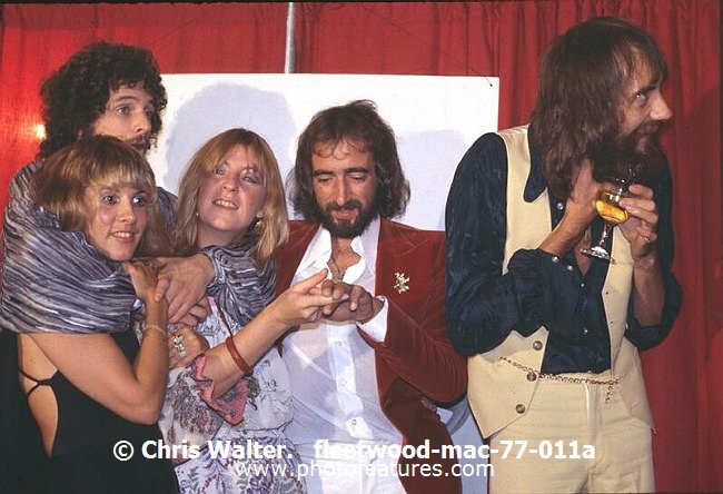 Photo of Fleetwood Mac for media use , reference; fleetwood-mac-77-011a,www.photofeatures.com