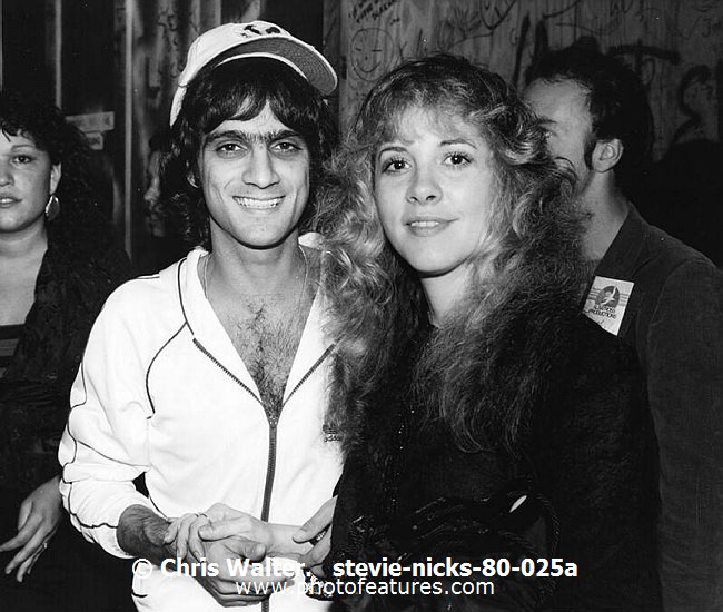 Photo of Fleetwood Mac for media use , reference; stevie-nicks-80-025a,www.photofeatures.com