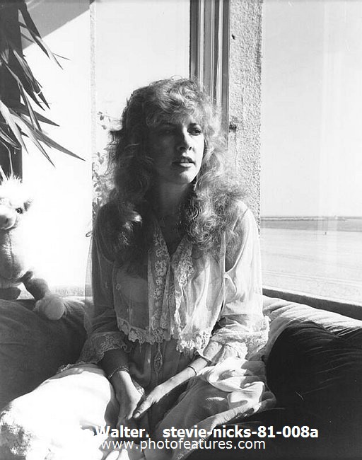 Photo of Fleetwood Mac for media use , reference; stevie-nicks-81-008a,www.photofeatures.com
