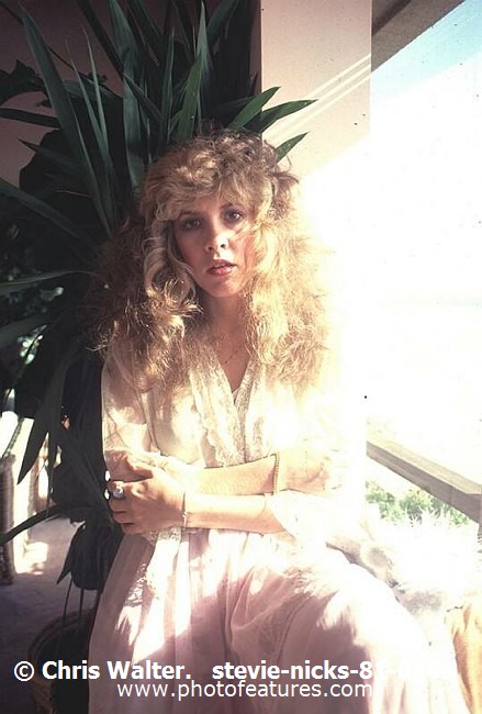 Photo of Fleetwood Mac for media use , reference; stevie-nicks-81-014a,www.photofeatures.com
