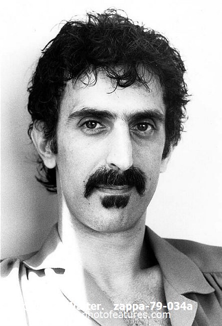 Photo of Frank Zappa for media use , reference; zappa-79-034a,www.photofeatures.com