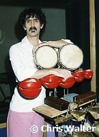 Frank Zappa 1982 in his Laurel Canyon home studio.<br> Chris Walter