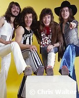 Geordie 1974 with Brian Johnson (2nd from left)<br> Chris Walter<br>