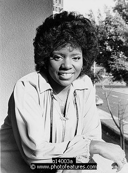 Photo of Gloria Gaynor by Chris Walter , reference; g14003a,www.photofeatures.com