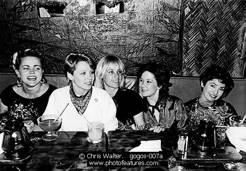 Photo of Go Go's by Chris Walter , reference; gogos-007a,www.photofeatures.com