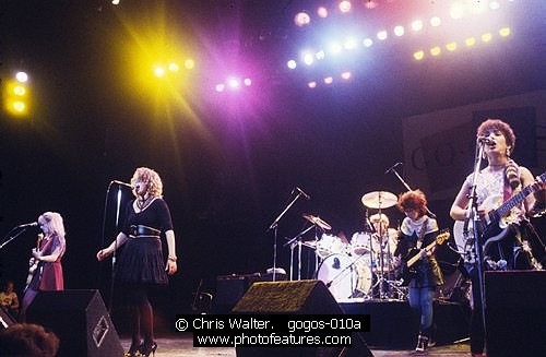 Photo of Go Go's by Chris Walter , reference; gogos-010a,www.photofeatures.com