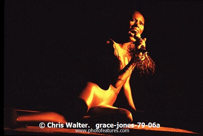 Photo of Grace Jones for media use , reference; grace-jones-79-06a,www.photofeatures.com