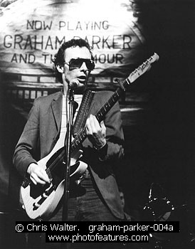 Photo of Graham Parker by Chris Walter , reference; graham-parker-004a,www.photofeatures.com