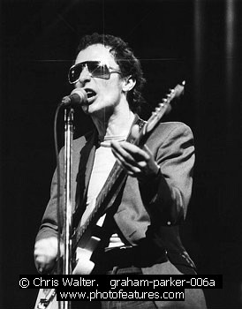 Photo of Graham Parker by Chris Walter , reference; graham-parker-006a,www.photofeatures.com