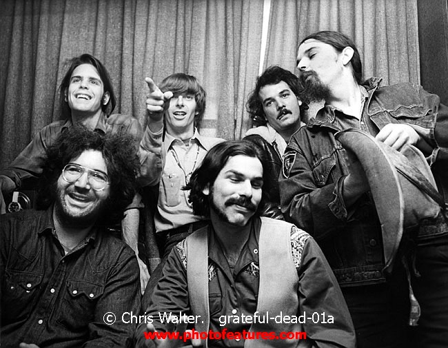 Photo of Grateful Dead for media use , reference; grateful-dead-01a,www.photofeatures.com