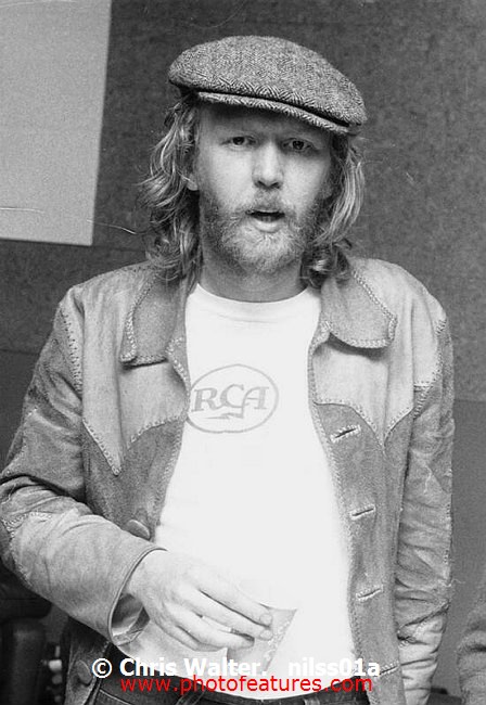 Photo of Harry Nilsson for media use , reference; nilss01a,www.photofeatures.com