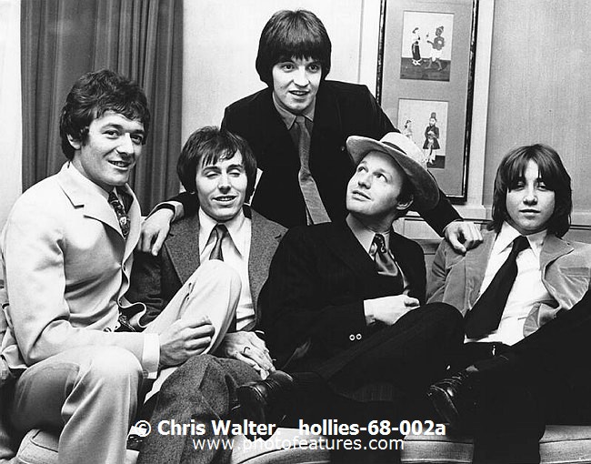 Photo of Hollies for media use , reference; hollies-68-002a,www.photofeatures.com