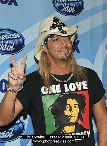 Photo of 2010 American Idol Finale by Chris Walter , reference; Bret-Michaels-9137a,www.photofeatures.com