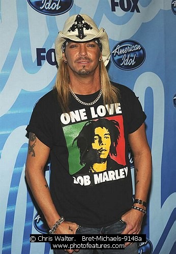 Photo of 2010 American Idol Finale by Chris Walter , reference; Bret-Michaels-9148a,www.photofeatures.com