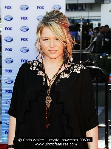 Photo of 2010 American Idol Finale by Chris Walter , reference; crystal-bowersox-8863a,www.photofeatures.com