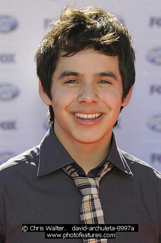 Photo of 2010 American Idol Finale by Chris Walter , reference; david-archuleta-8997a,www.photofeatures.com