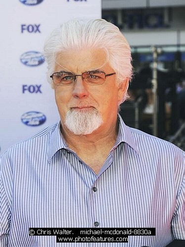 Photo of 2010 American Idol Finale by Chris Walter , reference; michael-mcdonald-8830a,www.photofeatures.com