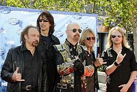 Photo of Judas Priest at the 2011 American Idol Finale at the Nokia Theatre in Los Angeles, May 25th 2011.<br>Photo by Chris Walter/Photofeatures