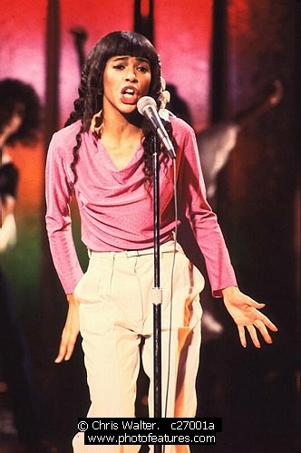 Photo of Irene Cara by Chris Walter , reference; c27001a,www.photofeatures.com