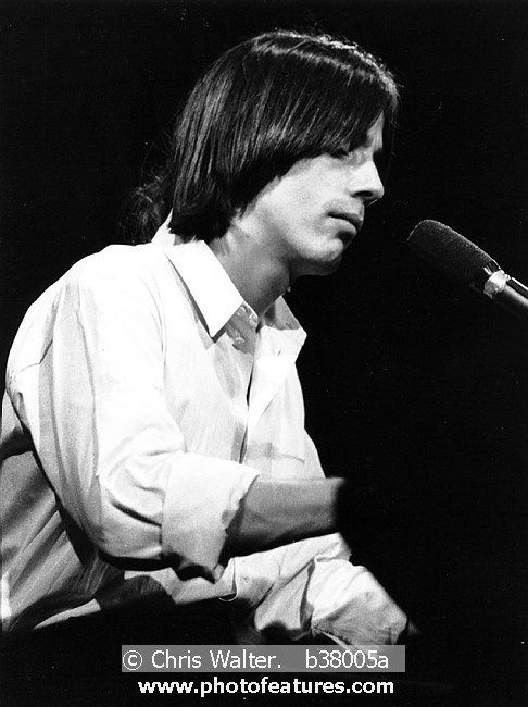 Photo of Jackson Browne for media use , reference; b38005a,www.photofeatures.com