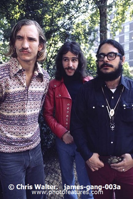 Photo of James Gang for media use , reference; james-gang-003a,www.photofeatures.com