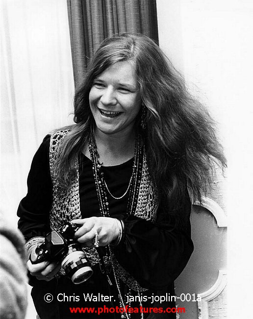 Photo of Janis Joplin for media use , reference; janis-joplin-001a,www.photofeatures.com