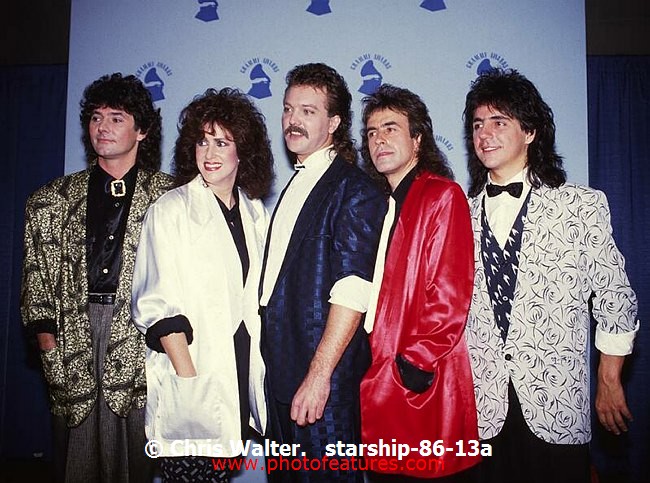 Photo of Jefferson Airplane for media use , reference; starship-86-13a,www.photofeatures.com