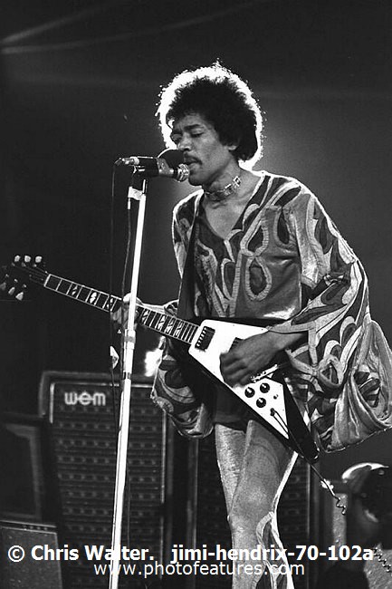 Photo of Jimi Hendrix for media use , reference; jimi-hendrix-70-102a,www.photofeatures.com