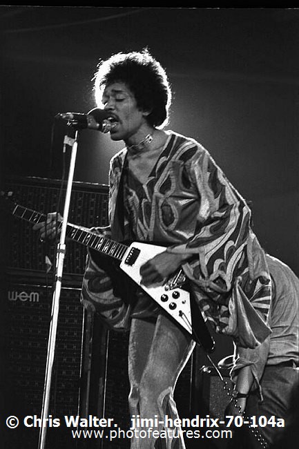 Photo of Jimi Hendrix for media use , reference; jimi-hendrix-70-104a,www.photofeatures.com
