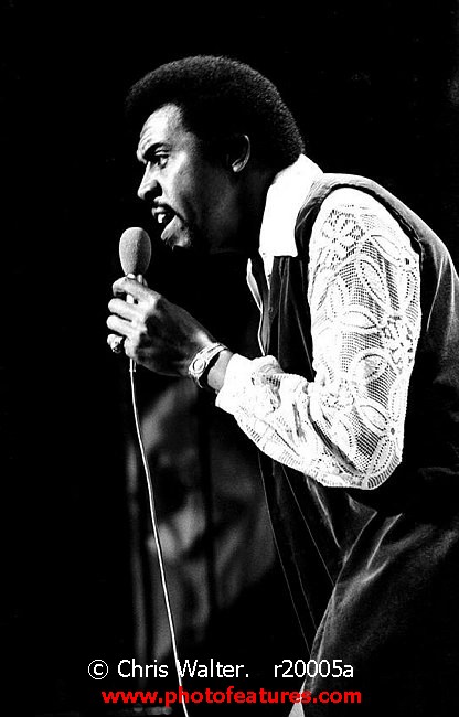 Photo of Jimmy Ruffin for media use , reference; r20005a,www.photofeatures.com