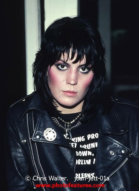 Photo of Joan Jett for media use , reference; joan-jett-01a,www.photofeatures.com