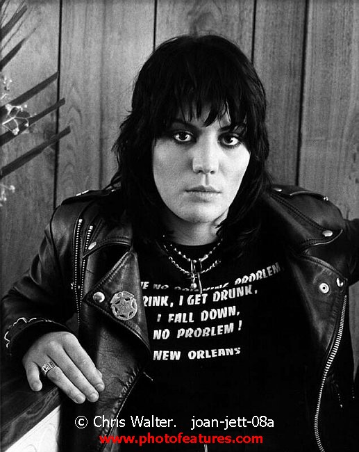 Photo of Joan Jett for media use , reference; joan-jett-08a,www.photofeatures.com