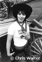 Joan Jett 1979 during filming of 'Were All Crazee Now'<br><br> Chris Walter<br><br>