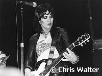 Joan Jett 1980 The Blackhearts<br> Chris Walter<br>