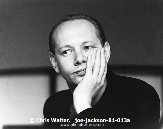Photo of Joe Jackson for media use , reference; joe-jackson-81-013a,www.photofeatures.com