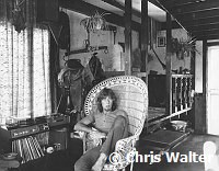 John Mayall 1971 at home in Laurel Canyon<br> Chris Walter<br>