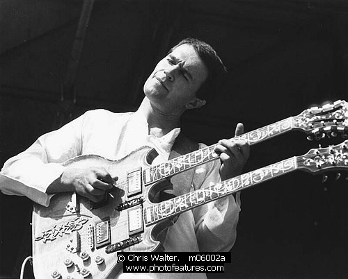 Photo of John McLaughlin by Chris Walter , reference; m06002a,www.photofeatures.com