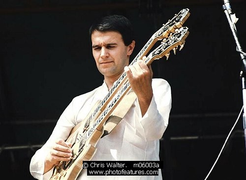 Photo of John McLaughlin by Chris Walter , reference; m06003a,www.photofeatures.com