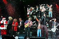 Photo of Jordin Sparks 2004  Winner of Proof is In The Pudding Contest at Alice Coopers Christmas Pudding with Glen Campbell, Ted Nugent and Alice Cooper<br><br> Chris Walter<br>