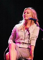 Photo of Leah Felder at Don Felder and friends Rock Cerritos for Katrina at Cerritos Center For The Performing Arts, February 1st 2006.<br>Photo by Chris Walter/Photofeatures