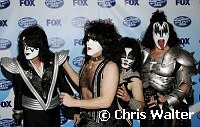 Kiss - Tommy Thayer, Paul Stanley, Eric Singer and Gene Simmons  at the 2009 American Idol Finale at the Nokia Theatre in Los Angeles, May 20th 2009.<br>Photo by Chris Walter/Photofeatures