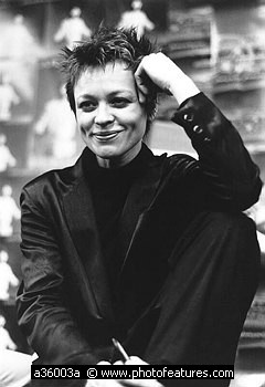 Photo of Laurie Anderson by Chris Walter , reference; a36003a,www.photofeatures.com