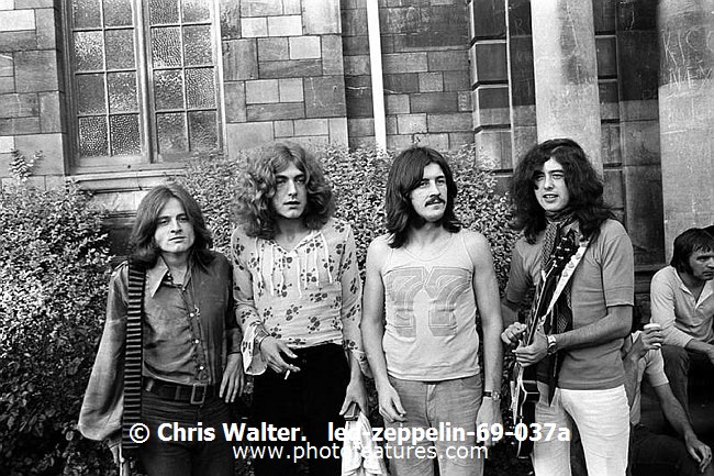 Photo of Led Zeppelin for media use , reference; led-zeppelin-69-037a,www.photofeatures.com