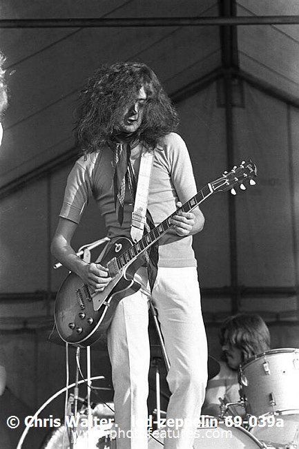 Photo of Led Zeppelin for media use , reference; led-zeppelin-69-039a,www.photofeatures.com