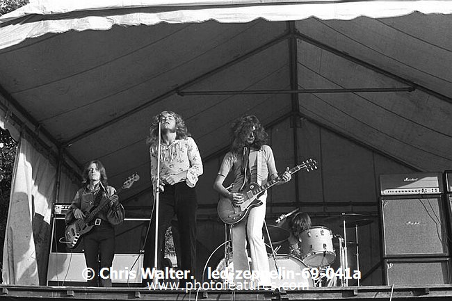 Photo of Led Zeppelin for media use , reference; led-zeppelin-69-041a,www.photofeatures.com