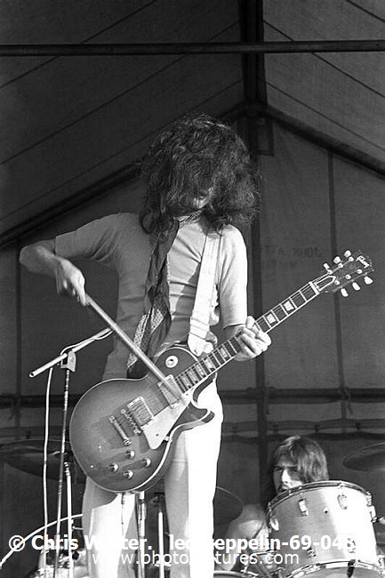 Photo of Led Zeppelin for media use , reference; led-zeppelin-69-048a,www.photofeatures.com