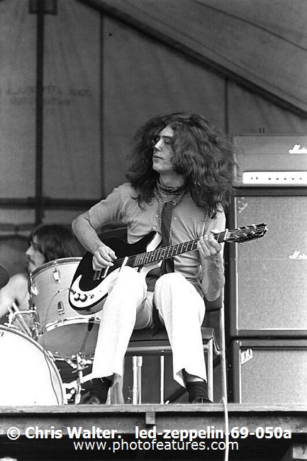Photo of Led Zeppelin for media use , reference; led-zeppelin-69-050a,www.photofeatures.com