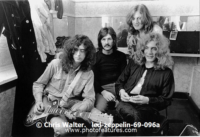 Photo of Led Zeppelin for media use , reference; led-zeppelin-69-096a,www.photofeatures.com